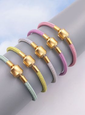 周手绳同款手链钢丝绳