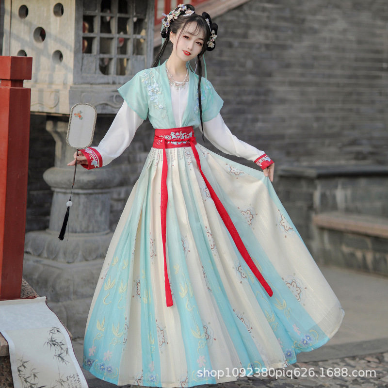 Hanfu women's Tang Dynasty embroidery new autumn