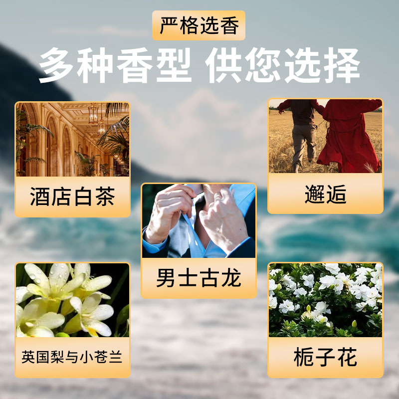 2024新款车载香水香薰汽车专用男士古龙持久留香车用高级小车摆件-图3