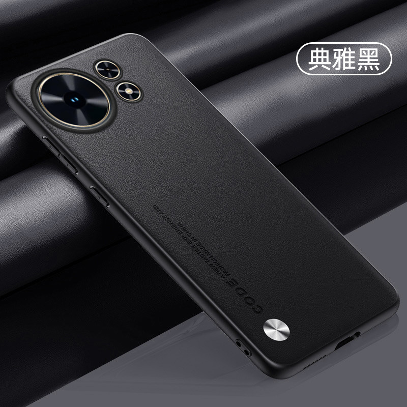 Suitable for Huawei Maimang 40 mobile phone case, smart selection of Maimang 40 plain leather 5g protective cover TYH651M all-inclusive anti-fall silicone soft shell matte four zero 405g for men and women new genuine leather high-end business