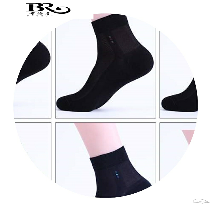 防滑男袜子夏季透气超薄网眼天丝袜 布洛尊短袜/打底袜/丝袜/美腿袜