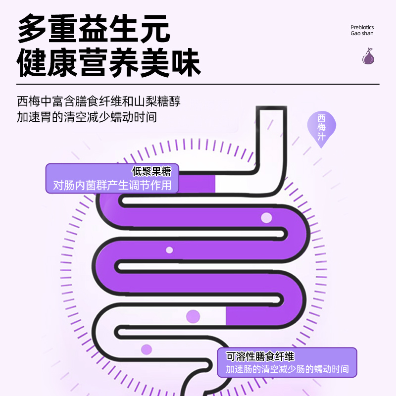 南京同仁堂益生元高膳西梅饮正品0脂肪多种翊沫源xq-第3张图片-提都小院