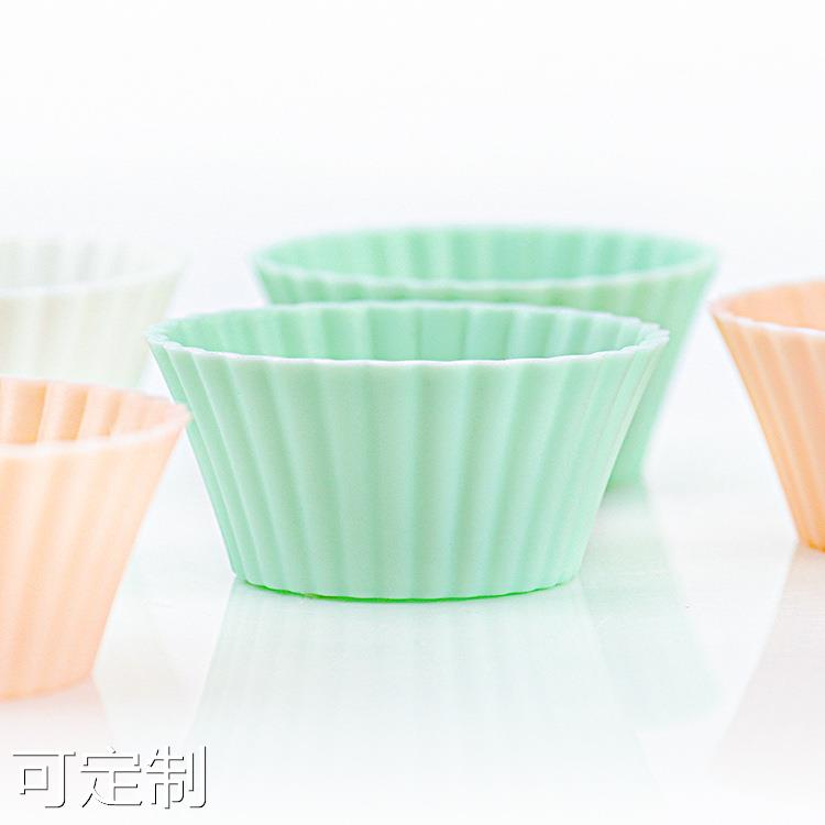 厂家产销铂金硅胶迷你马芬杯硅胶蛋糕杯硅胶烘培模具