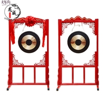 Brass Gong Instrumental opening of the gong Gong Prop Gong Prop High Tiger Sound Gong Shelf Opening Celebration of the gong pure copper bronze big number