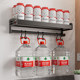 Kitchen multi-specification small combination spice storage rack