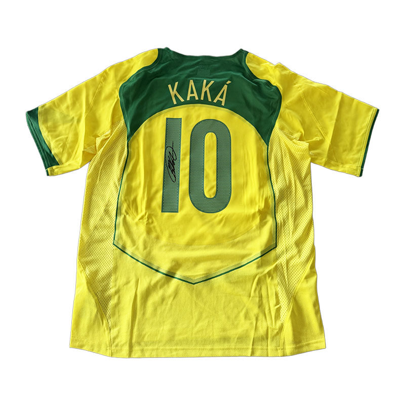 卡卡 亲笔签名 2024赛季切巴西国家队球衣 icons证书 精装裱,淘宝优惠券,粉丝福利购,淘宝优惠卷