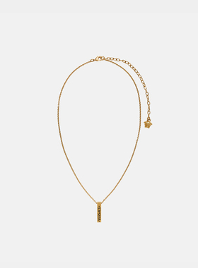 【季末优惠】VERSACE/范思哲 男士Versace吊坠项链