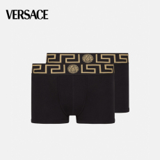 Трусы versace/范思哲男士经典希腊回纹图案内裤平角裤