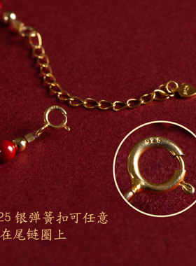 帝王朱砂转运女闺蜜情侣手链手串