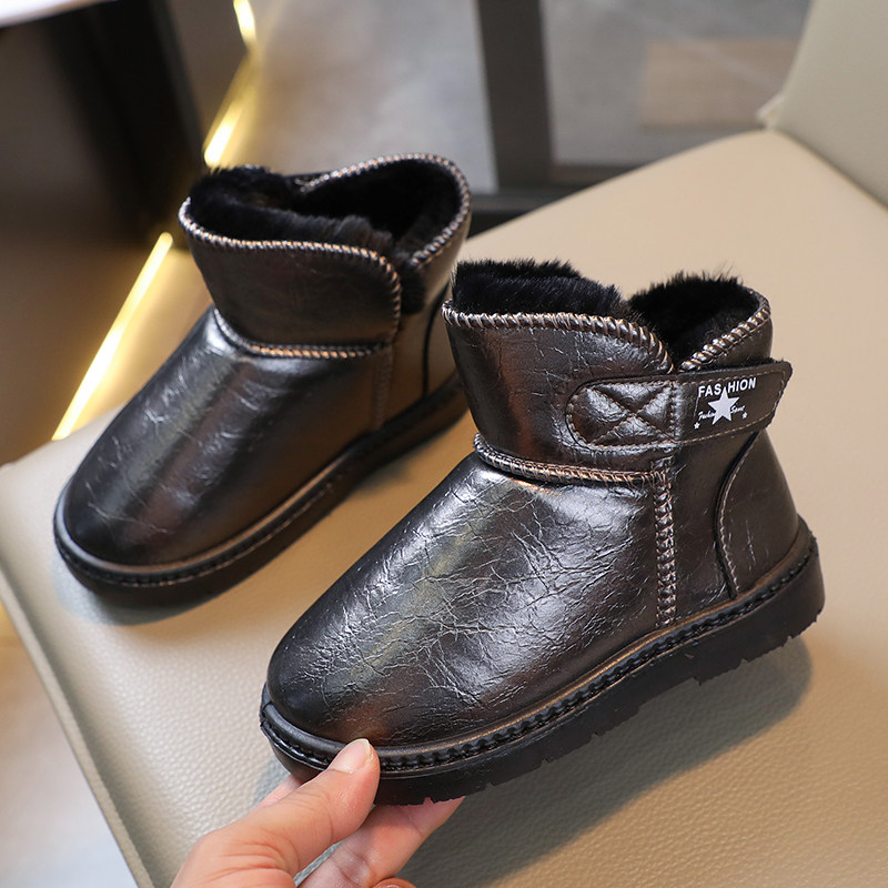 冬季新款加绒宝宝雪地靴厚防滑儿童棉鞋加厚女童短靴子男童防泼水,淘宝优惠券,粉丝福利购,淘宝优惠卷