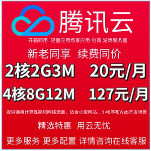 腾讯云服务器移动云阿里主机新老同享天翼云华为云远程轻量云主机