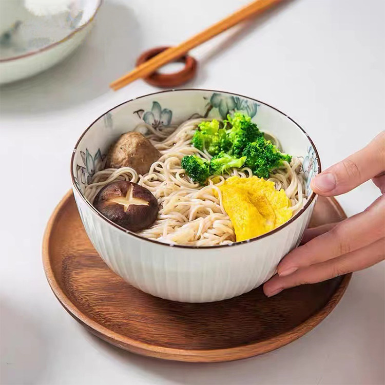 华青格 釉下彩 日式兰雪陶瓷饭碗 4.5英寸*3只 天猫优惠券折后￥10.9包邮（￥16.9-6）