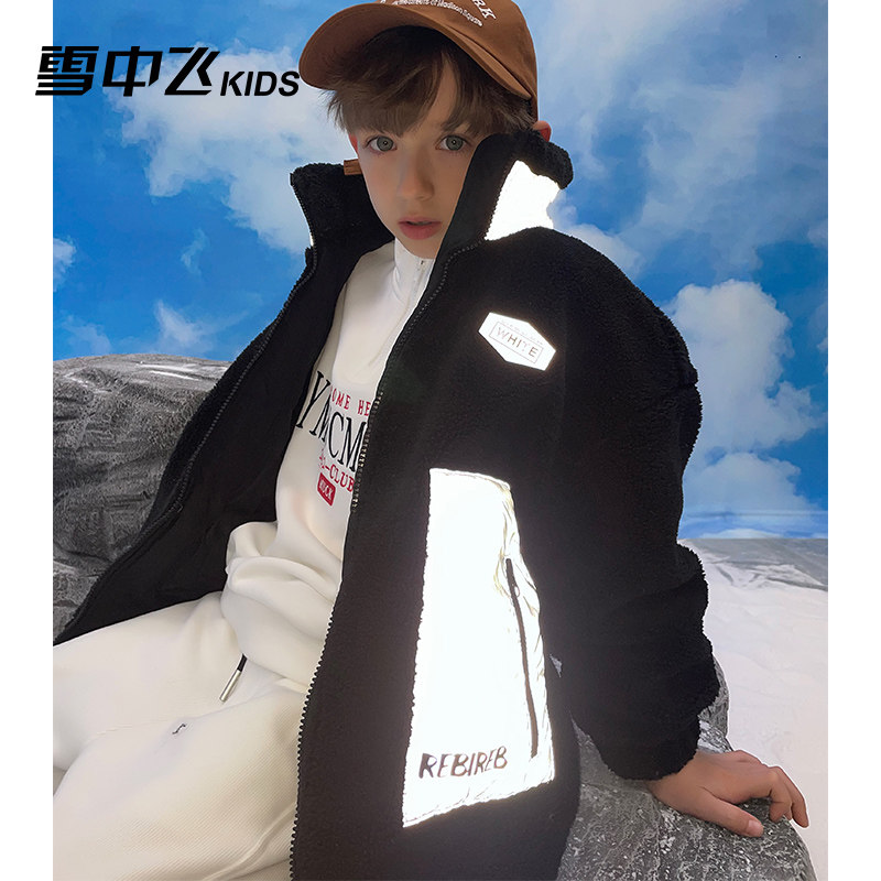 雪中飞kids童装儿童2022新款女童冬 雪中飞kids童装羽绒服