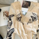 Sexy hot girl butterfly print jumpsuit ສໍາລັບແມ່ຍິງ