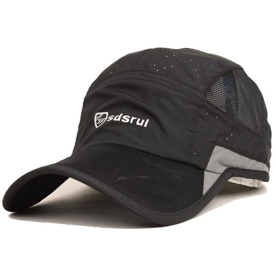 Hut Herren Frühling und Sommer schnell trocknendes Mesh Sonnenschutz Baseballkappe Outdoor Sonnenhut Frühling Schirmmütze atmungsaktiv und dünn