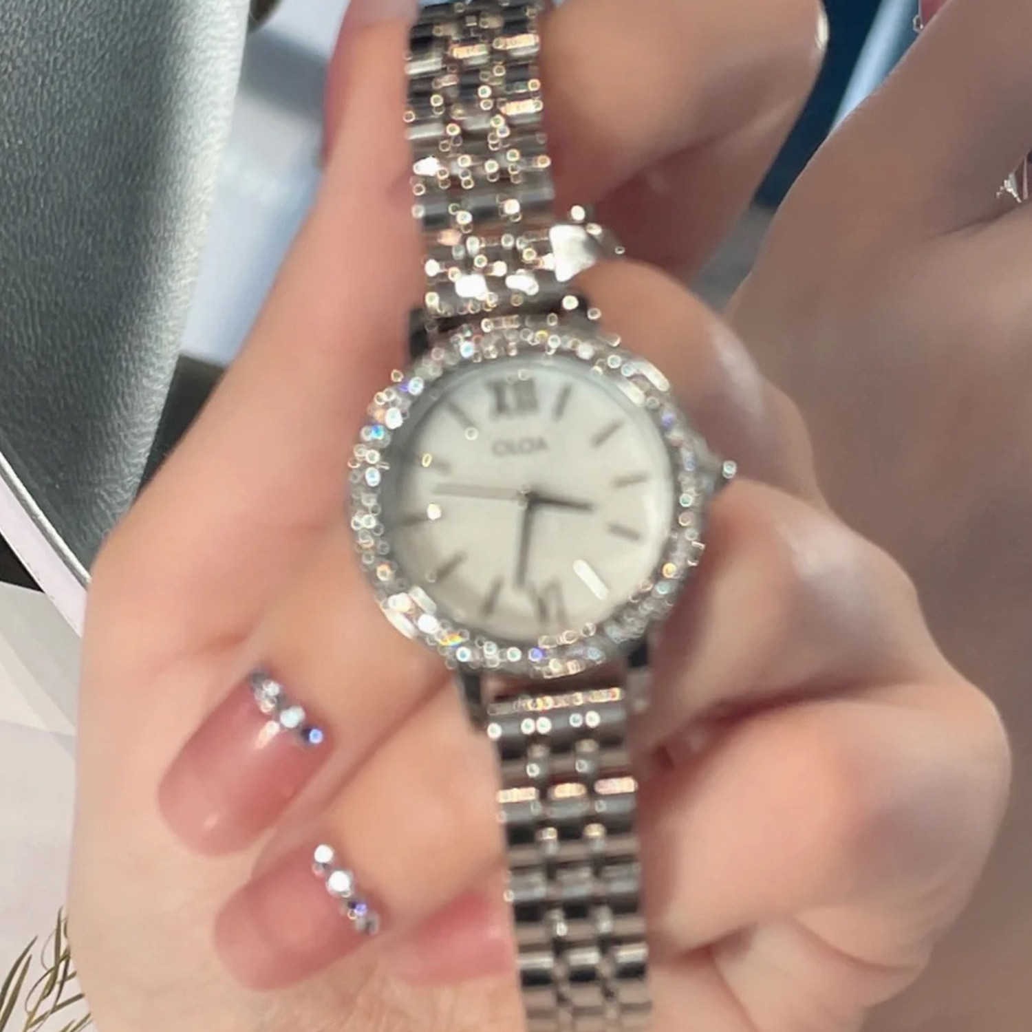 女士小众小巧精致法国女款爆款女表 迪洛希国产腕表