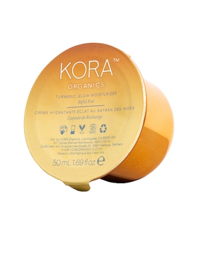 KORA Organics Turmeric Glow Moisturizer Refill Podrevolve时