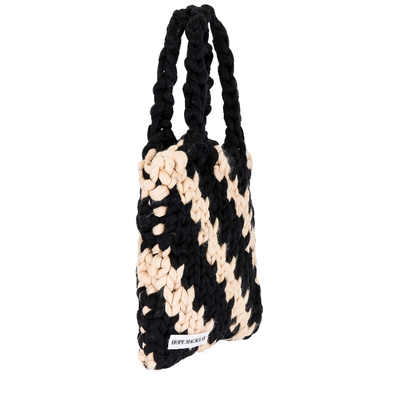 Hope Macaulay Diagonal Colossal Knit Tote Bagrevolve时尚小众 - 图1