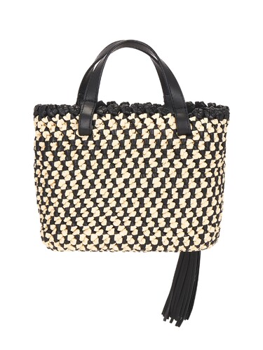 Ulla Johnson Raffia Mini Crossbody Bag revolve小众新款 - 图1