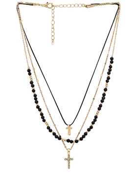 8 Other Reasons 层叠项链 REVOLVE多层叠戴锁骨链