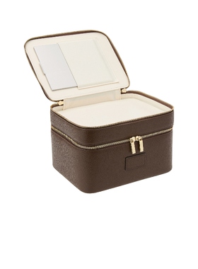 ETOILE COLLECTIVE DUO VANITY CASE 化妆包 棕色REVOLVE小众新款
