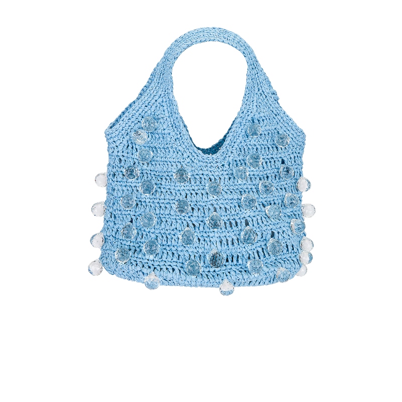 LEJE Othoniel Crystal Crochet Tote BagREVOLVE小众新款 - 图0