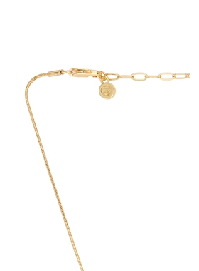 Ettika DONUT CRYSTAL 垂褶项链 revolve小众新款