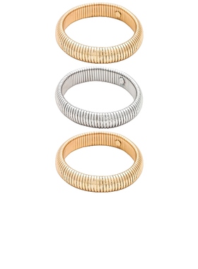 Ettika Golden Hour Stretch Bracelet SetREVOLVE