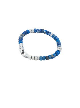 Nialaya HEXAGON 手镯 蓝色REVOLVE小众新款