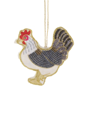 Cody Foster & Co  BEADED HEN 摆饰品  Multi 秋冬新品REVOLVE