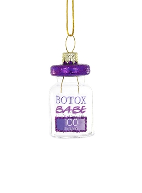 Cody Foster & Co BOTOX BABE CHAMPAGNE ORNAMENT 摆饰品  紫色