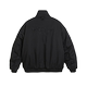 Loose stand collar work jacket