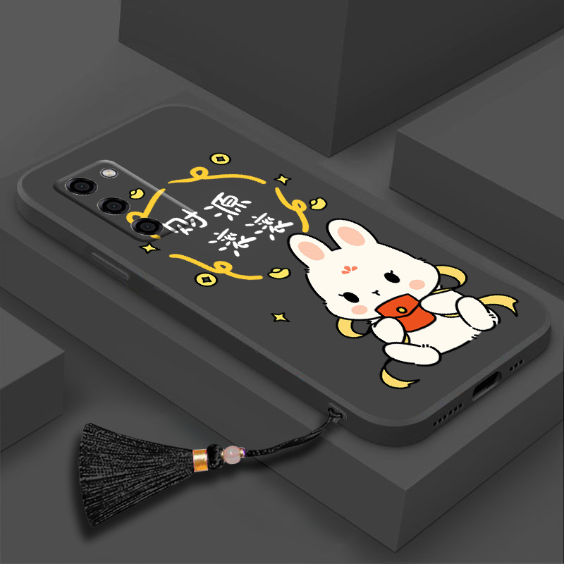 适用oppoa55手机壳a56新款a32兔年a53流苏a52挂绳a36挂件a35男a11女a11x情侣a9镜头全包a9x硅胶a8/a7x/a5套a3 - 图3