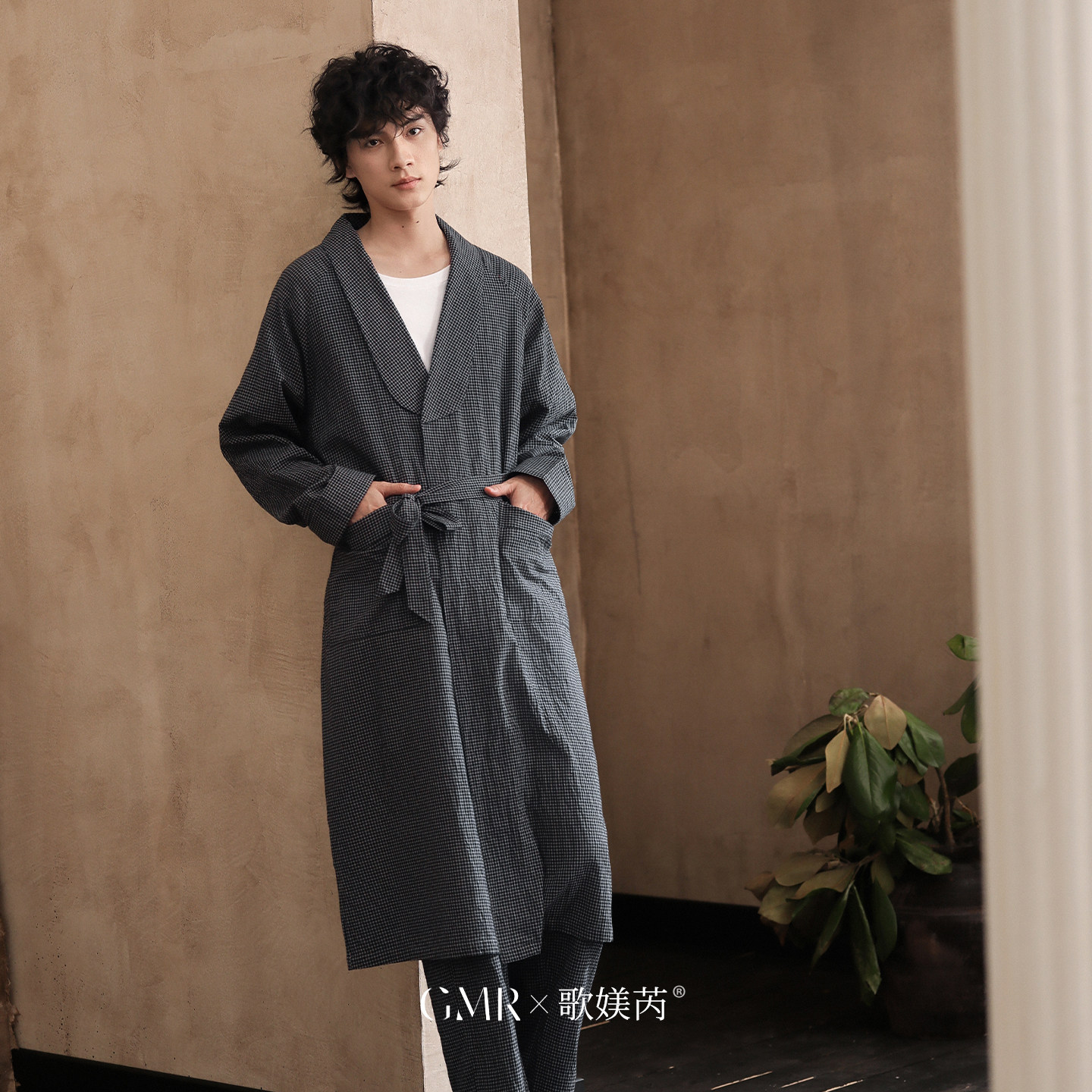 男士睡袍秋冬薄款纯棉浴衣晨袍可单穿高级感梭织棉春秋家居服套装,淘宝优惠券,粉丝福利购,淘宝优惠卷