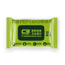 Pet салфетки 【c3厂家自营店】猫咪狗狗泪痕宠物专用湿纸巾清洁用品每包10片