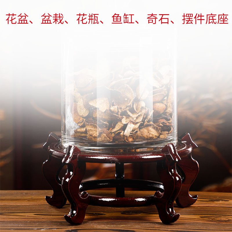 Orange peel storage tank base wooden wine bottle