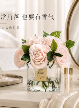 COTENOIRE玫瑰香薰摆件生日礼物