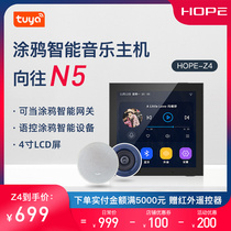 HOPE Longing Z4 Graffiti Intelligent Home Background Music 86 Type of host System suit suction top suspension Ceiling Horn