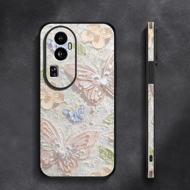 适用opporeno10手机壳PHW110高级opporeno10pro+全包PHU110防摔opporeno10pro素皮PHV110中国风女款新款女男 - 图3