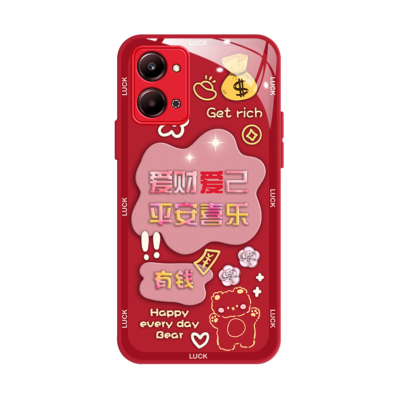 适用华为荣耀play7t手机壳CLK-AN00玻璃huawei荣耀play5tpro全包华为荣耀play8t中国风CHL-AL00女款RKY-AN10