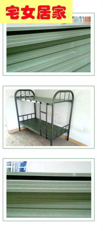 防虫床板PVC塑料宿舍上下铺铁架床静音简易防潮单人90硬床板塑胶 - 图1