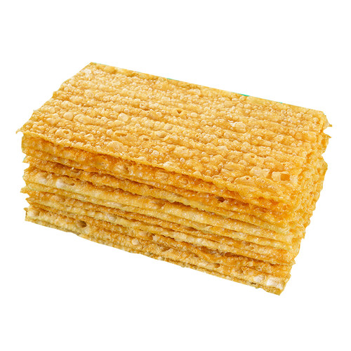 山东杂粮煎饼薄脆皮专用脆饼天津煎饼果子香酥薄脆饼商用864片装 - 图3