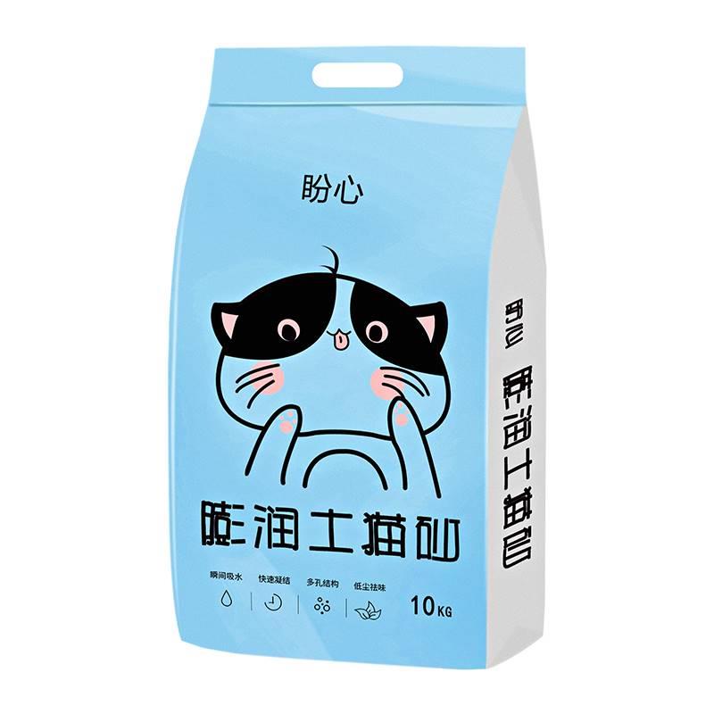 盼心猫砂膨润土除臭无尘吸水结团柠檬猫沙10kg20斤猫咪用品10公斤 - 图3