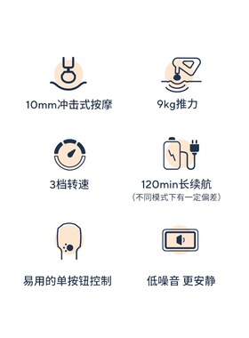 Theragun静音按摩仪RELIEF筋膜枪