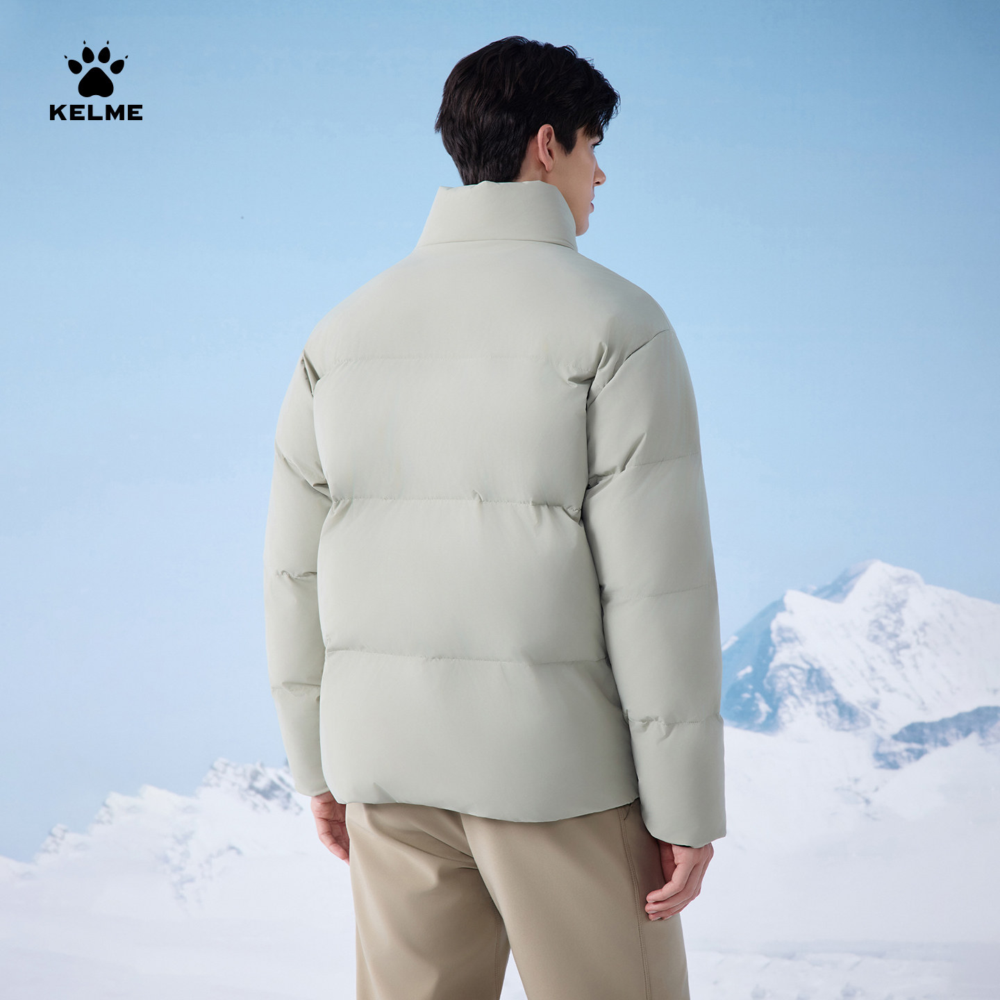 卡尔美保暖运动棉衣男冬季新款加厚体育生训练服外套仿羽绒棉大衣,淘宝优惠券,粉丝福利购,淘宝优惠卷