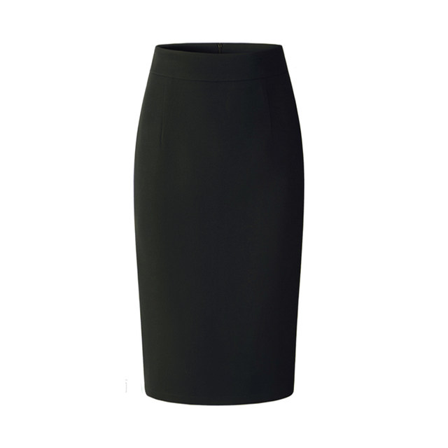 2025 new autumn skirt, professional workwear, women's skirt, suit, one-step skirt, back slit, slim midi skirt, hip skirt