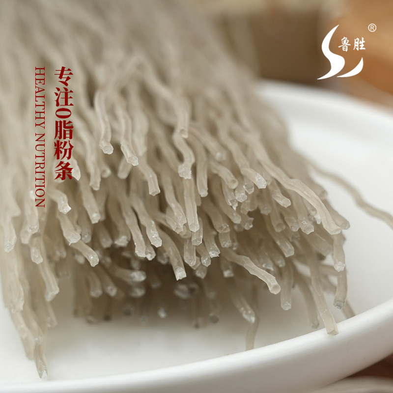 鲁胜0脂红薯粉条代餐低脂圆粉特产苕粉地瓜粉山芋粉火锅食材宽粉