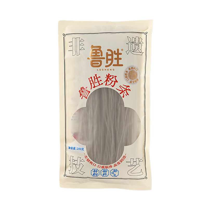鲁胜0脂红薯粉条代餐低脂圆粉特产苕粉地瓜粉山芋粉火锅食材宽粉