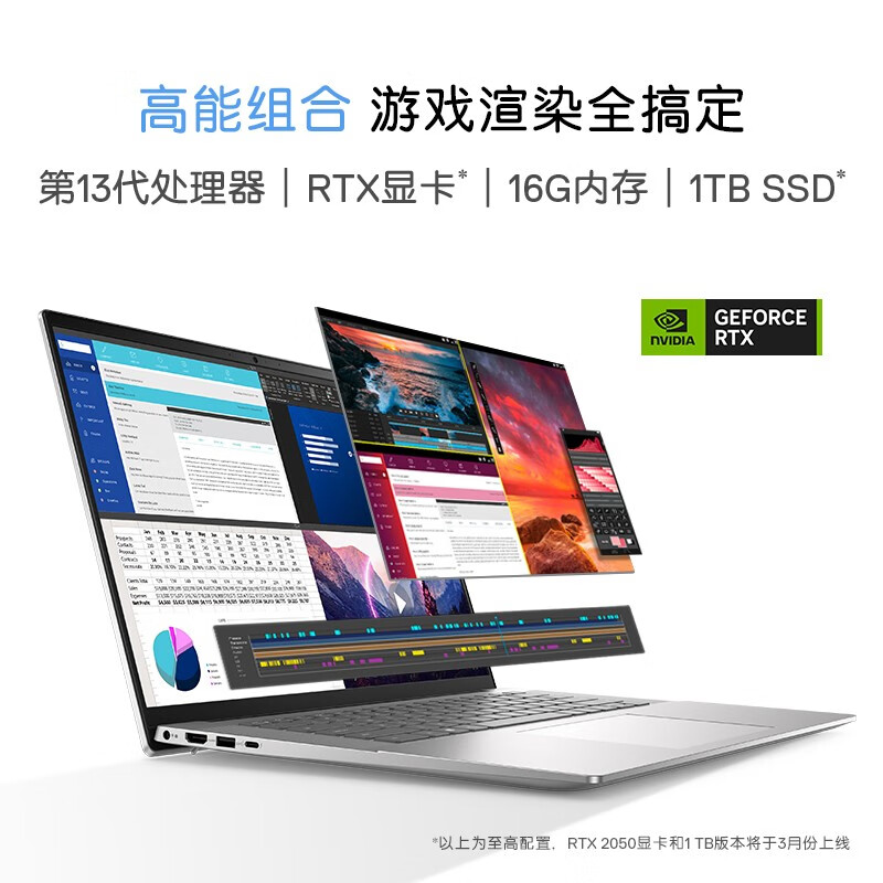 【新品上市】DELL/戴尔 灵越14/16Pro 13代英特尔酷睿i5/i7笔记本电脑轻薄便携本5430办公高性能学习网课5630 - 图2