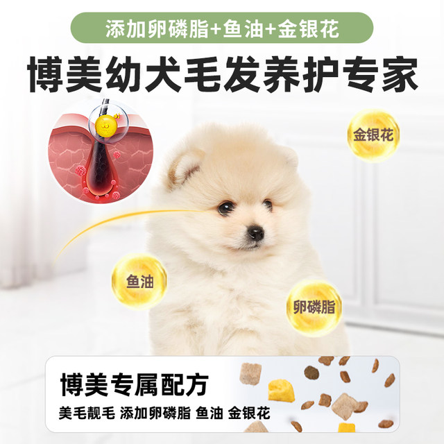 ອາຫານໝາອົບແຫ້ງພິເສດຂອງ Pomeranian